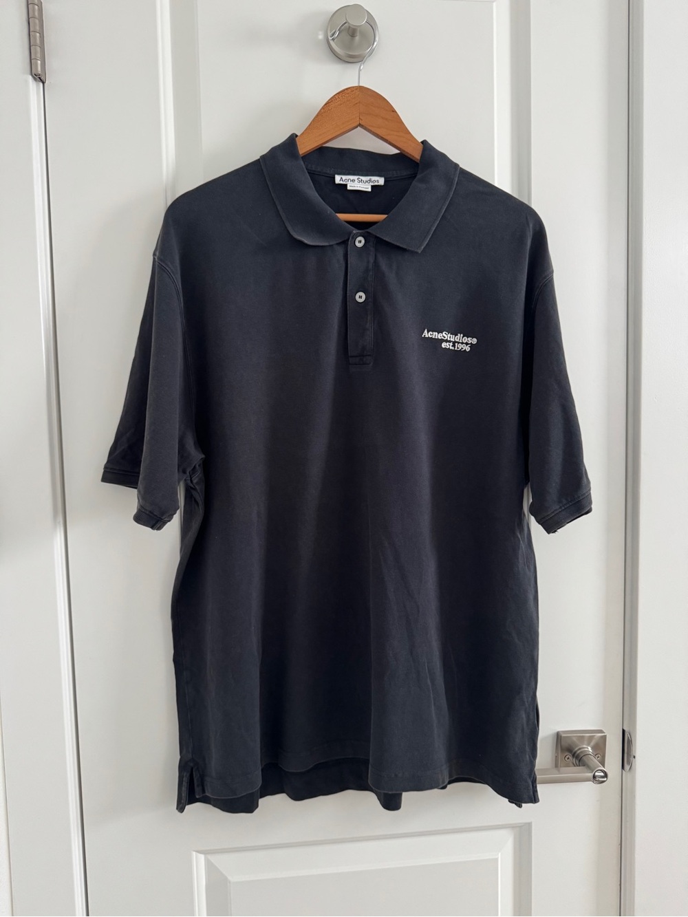 Acne Studios Egnes Logo Cotton Piqué Polo
$510.00 Black size M medium men’s - Picture 6 of 13